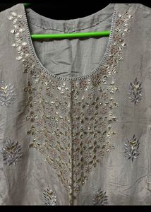 Elegant Embroidered Kurta