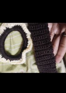 Crochet Hair Accessories- Headband &amp; Scrunchie