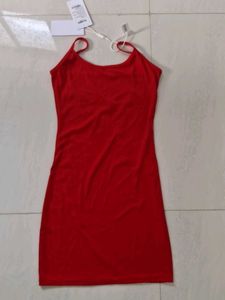 Red Bodycon Mini Dress