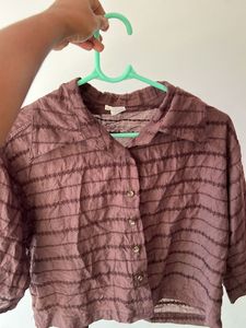 veromoda brown shirt