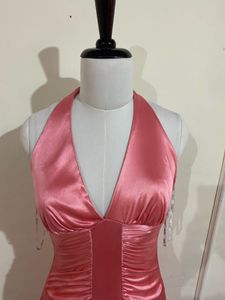 Elegant Halter Maxi Dress