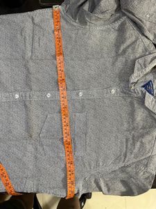 Mens Indigo Nation Grey Printed Semi Formal Shirt