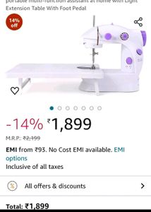 Mini Sewing Machine
