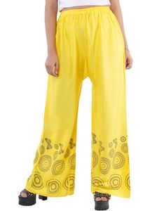 Rayon Printed Palazoo For Girls And Women&#39;s