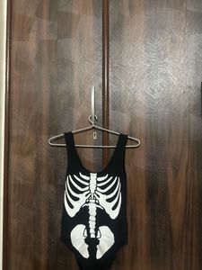 Black Sleeveless Bodysuit