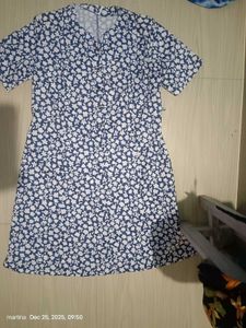 Floral Print Midi,Dress