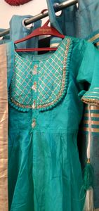 Green Party Wear Dress❤️