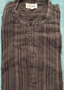 Short Cotton Kurta For Men