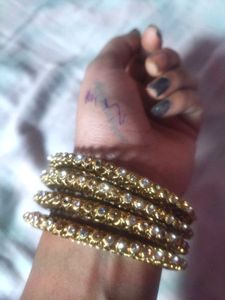 golden bangles