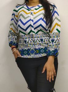 Brand New Jaipuri Print Top🎀