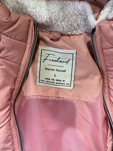 Pink Quilted Jacket