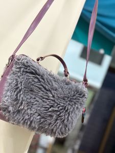 Fuzzy Crossbody Bag