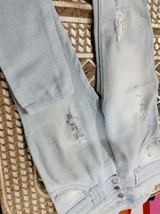 Light Wash Denim Jeans