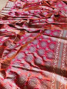 Very Rare Pure Silk Chitramal Jangla Saree