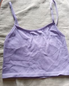 Lavander Crop Top Cum Undershirt