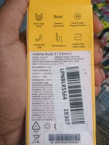 Realme Original Earphone Wired