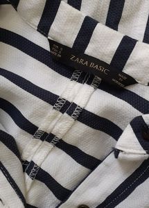 Zara Basic Striped Shirt