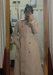 Nude Trench Coat.