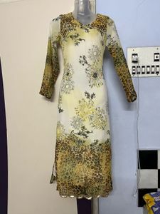 Elegant Floral Kurta