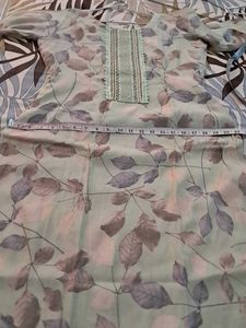 Pure Muslin  Suit   Soft Organza  Dupatta