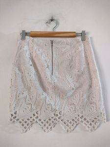 White Casual Skirt (Women&#39;s)