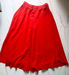Red Ethnic Skirt