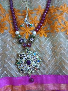 Navratna Stone. Neckpiece