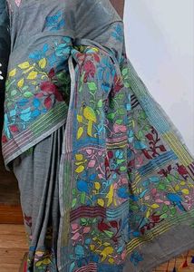 Kantha Stitched Saree