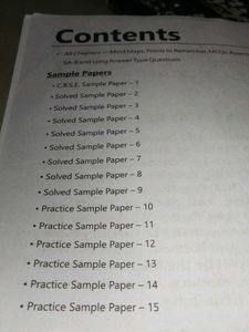 Political Science Sample Papers CBSE XII