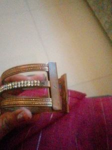 Sparkly Layered Cuff Bracelet Combo