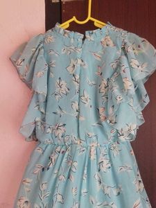 Beautiful Girls Frock Blue