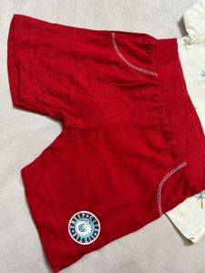 Palm Tree Baby Tee Set