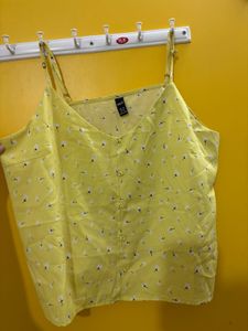 Floral Button Down Cami