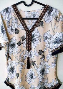 Floral Print Top