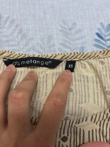 Melange Straight Kurti