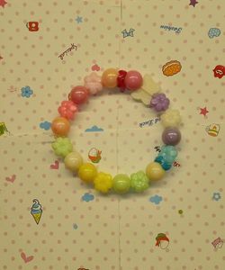 Handmade Pastel Color Beaded Bracelet