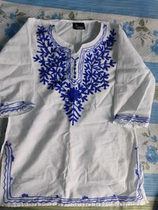Embroidered Kurta Top