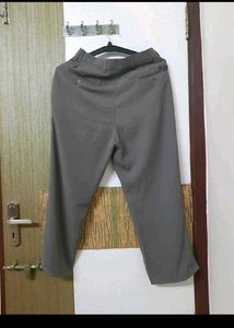 Grey Casual Pants