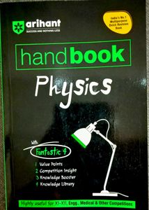 Physics Handbook by Arihant.