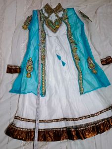 Elegant Embroidered Anarkali Suit