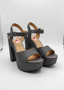 Unused Sparkling Platform Heels