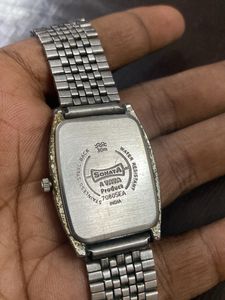 Sonata Silver Wrist Watch