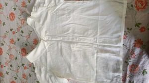 Elegant White Collared Top