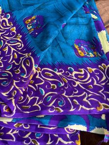 Light Weighted Crepe Saree