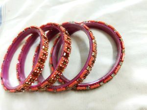 Baby Pink Colour Bangles