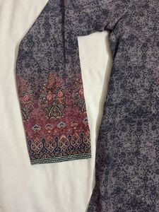 BIBA satin desi Print Kurta