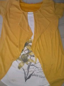 Yellow Floral T-Shirt