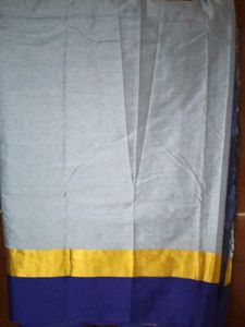 Brand New Cotton Silk Saree With Lace Border