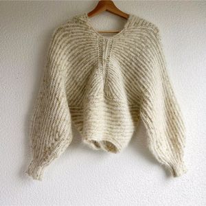 Premium women's Lia Sweater crochet