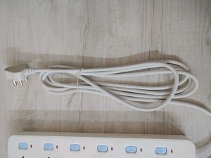 Bull 6 socket,switch 3 Meter Wire Extension board